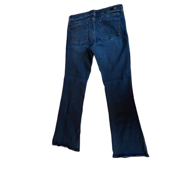 KUT from the Kloth Natalie High Rise Bootcut Medium Wash Jean Classic Denim Blue - Picture 4 of 9